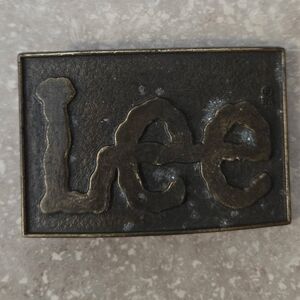Lee Charcoal and Bronze Belt Buckle